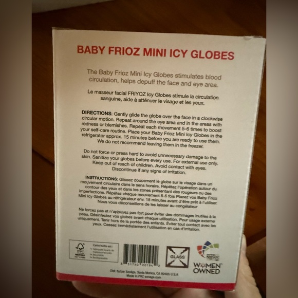 💚 2/$30 SONAGE Baby Frioz Facial Ice Globes - Picture 9 of 11